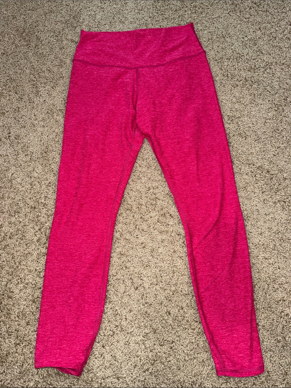 ALO Yoga high waist airbrush Fuchsia Pink 7/8 leggings women’s S Small